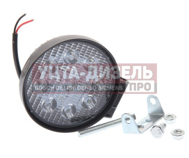 Изображение раздела фара рабочего света круглая 115х142x42мм 27w 9led (направленный свет) avtoelectrica