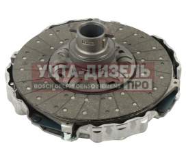 Изображение раздела сцепление камаз-евро (кпп zf 16s151,8s1315,16s1825,16s182 дв.740.50,740.51) в сборе трансмаш