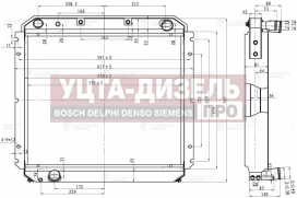 Изображение раздела радиатор зил-5301 бычок алюминевый luzar