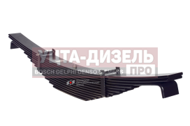 Изображение раздела рессора маз полуприцепа (12 листов) l=1340мм чмз