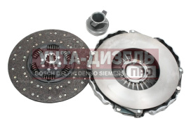Изображение раздела сцепление камаз-евро (кпп zf 16s151,8s1315,16s1825,16s182 дв.740.50,740.51) в сборе megapower