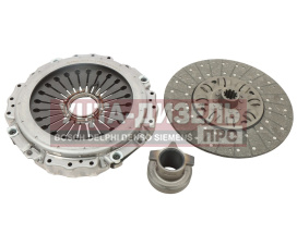 Изображение раздела сцепление камаз-евро (кпп zf 9s109,154,161 дв.740.30-260) mfz-430 в сборе трансмаш