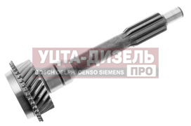 Изображение раздела вал кпп газ-3302,газель next первичный z=25 голый в упаковке (оао газ)