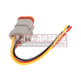 Изображение раздела разъем газ,камаз,daf,iveco,man,scania dt06-3s 3-х контактный airline