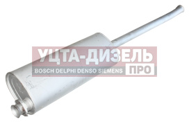 Изображение раздела глушитель газ-330202 дв.cummins евро-3,4 длинный с фланцем прямой баксан