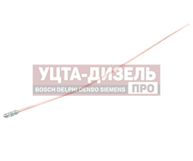 Изображение раздела трубка тормозная урал от тройника к переднему тормозу в сборе l=760мм/d=6мм медь (ао аз урал)