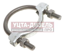 Изображение раздела хомут глушителя d=54/55 газ-3302,53,зил в сборе акком