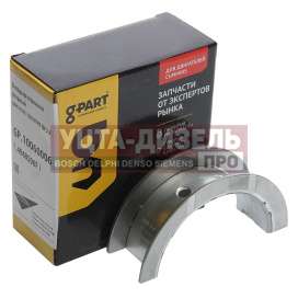 Изображение раздела вкладыш газ,паз дв.cummins isf 3.8 коренной упорный d=0.00 g-part (оао газ)
