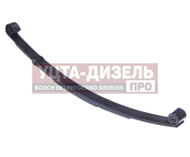Изображение раздела рессора газ-2705,32213,33021 передняя (4 листа) усиленная с ушками с сайлентблоками l=1566мм чмз