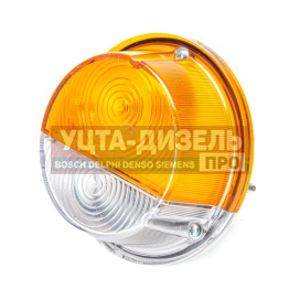 Изображение раздела указатель поворота газ,зил,уаз передний белый 12v металл avtoelectrica