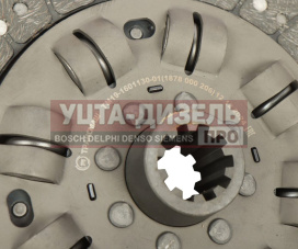 Изображение раздела сцепление камаз-евро (кпп zf 9s109,154,161 дв.740.30-260) mfz-430 в сборе трансмаш