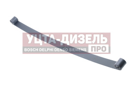 Изображение раздела лист рессоры газ-3302 задней №1 с с/блоками толщ.8мм l=1500мм (оао газ)