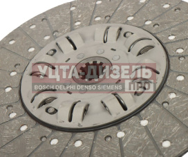 Изображение раздела сцепление камаз-евро (кпп zf 9s109,154,161 дв.740.30-260) mfz-430 в сборе трансмаш