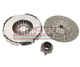 Изображение раздела сцепление камаз-евро (кпп zf 9s109,154,161 дв.740.30-260) mfz-430 в сборе трансмаш