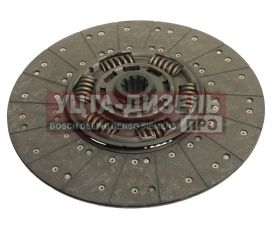 Изображение раздела диск сцепления маз-5551 (430wgtz,1 3/4"-10n) (аналог sachs) трансмаш