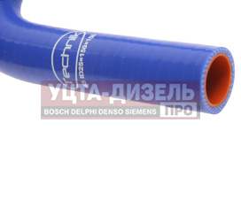 Изображение раздела патрубок угловой силикон (l=150х150мм,d=25 45°) technik