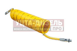 Изображение раздела шланг пневматический витой м16 l=4.5м (желтый) sorl