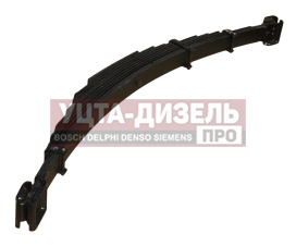Изображение раздела рессора газ-3308 садко задняя (11 листов) l=1600мм (оао газ)