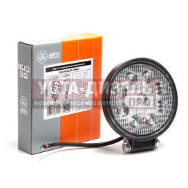 Изображение раздела фара рабочего света круглая 115х142x28мм 27w 9led (рассеянный свет) avtoelectrica