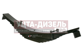 Изображение раздела рессора маз-97581 задняя (11 листов) полуприцепа l=1160мм чмз