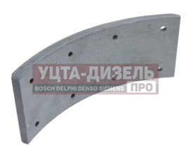 Изображение раздела накладка тормозной колодки газ-3307-09 передн.сверл.wшир.=80мм;lдуги=200мм;hтолщ.=11.1/8.3мм fritex