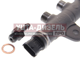 Изображение раздела рампа топливная ммз-245 системы common rail (аналог bosch 0445224047) евро-3,4 азпи
